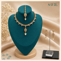 Yazhini Forest Radiance Necklace Set
