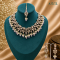 Jhanvi - Pearl & Kundan Bridal Necklace Set