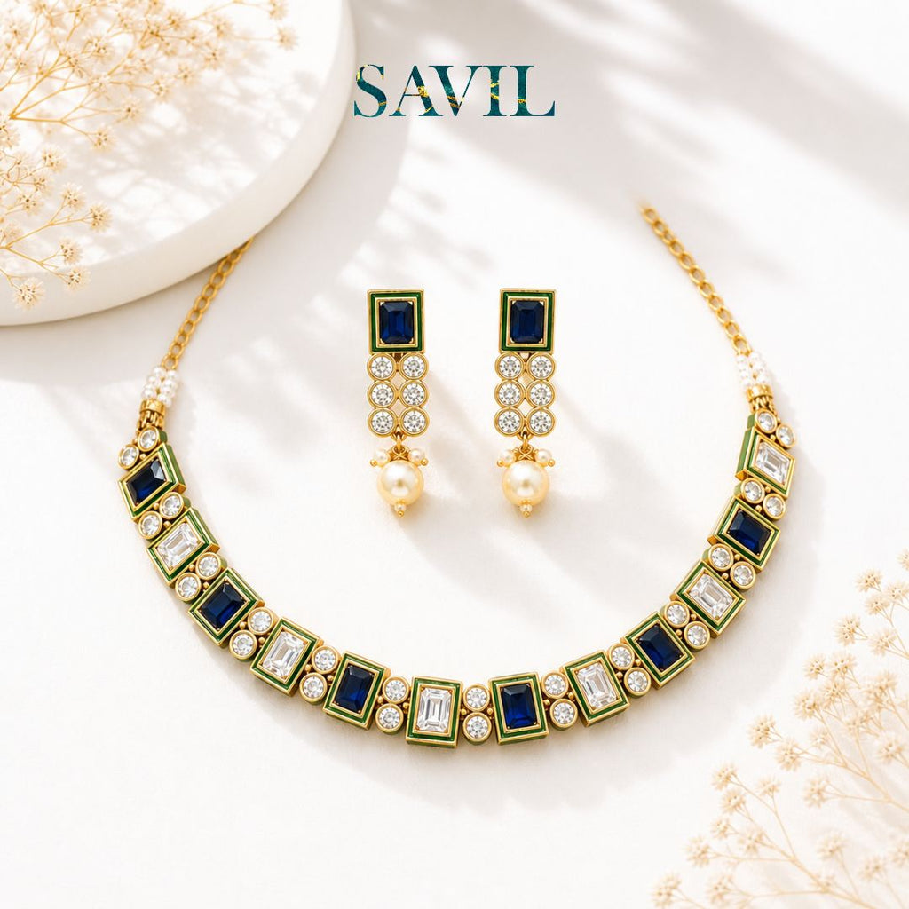 Diana Luminique Elegant Necklace Set