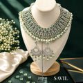 Veda Silver Sage Bridal Set