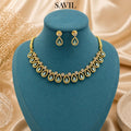 Aqua Rani Necklace Set