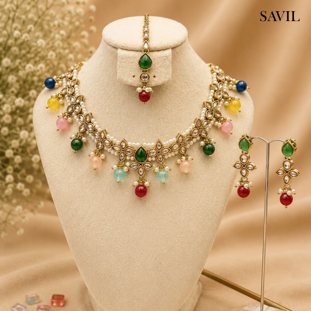 Thaara Trendy Diva Necklace Set