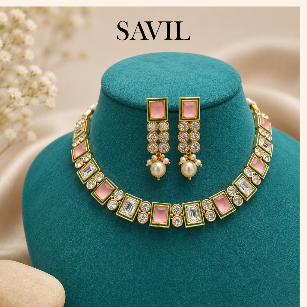 Diana Luminique Elegant Necklace Set