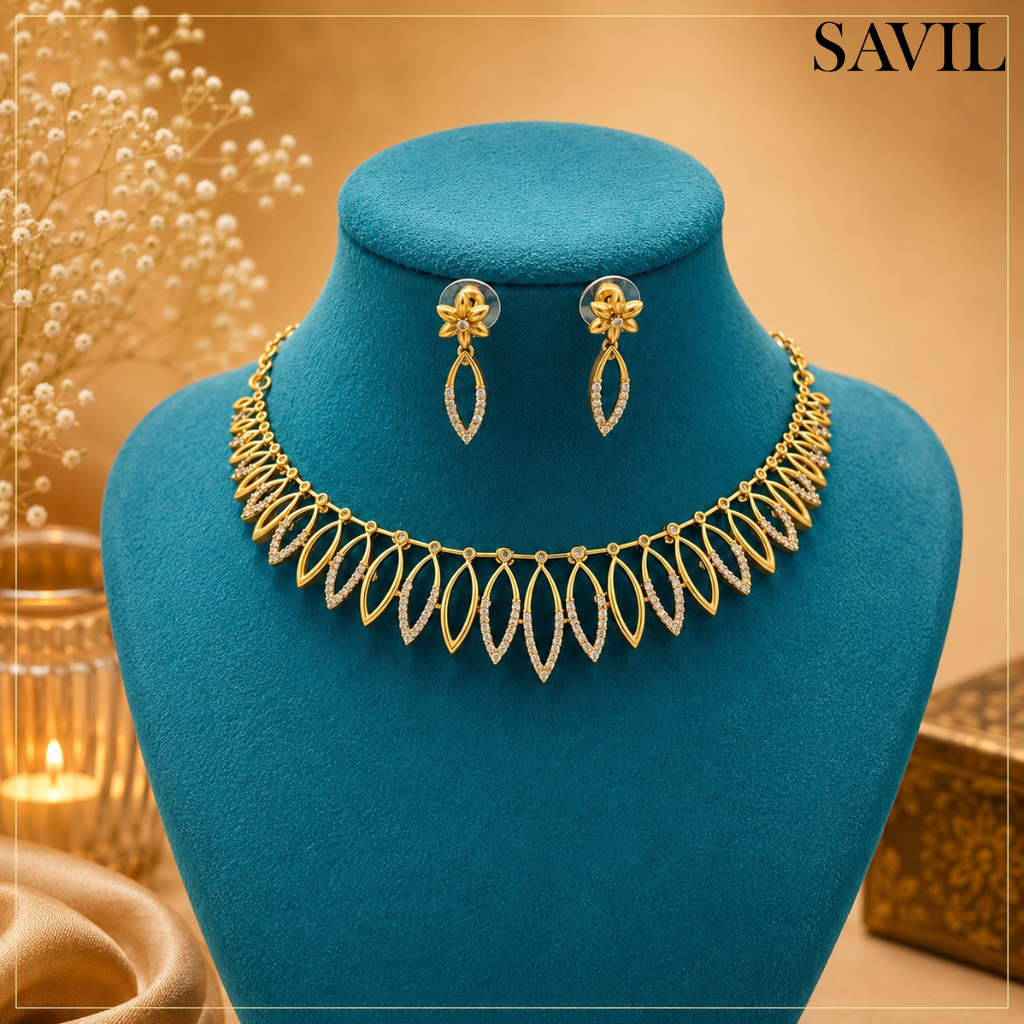 KAMAL REKHA NECKLACE SET